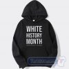 Cheap White History Month Hoodie