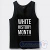 Cheap White History Month Tank Top