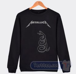 Cheap Vintage Metallica Black Album Sweatshirt