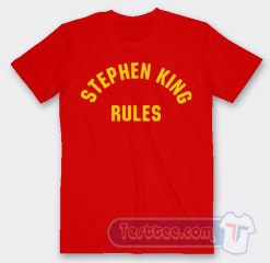 Cheap Stephen King Rules Tees