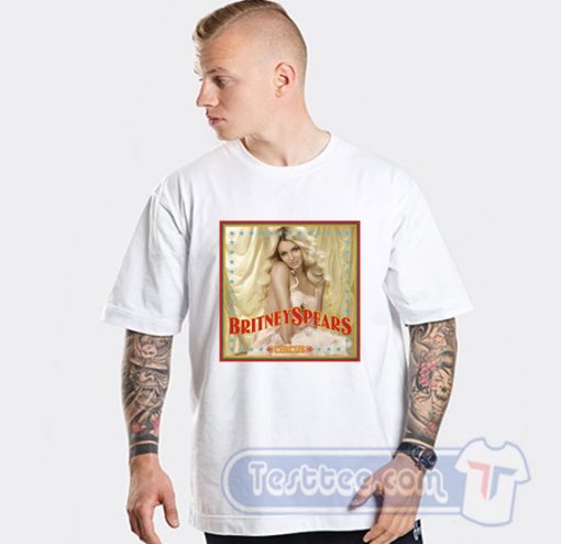 Cheap Vintage Britney Spears Circus Tees