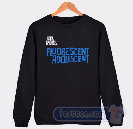 Cheap Arctic Monkeys Fluorescent Adolescent Sweatshirt