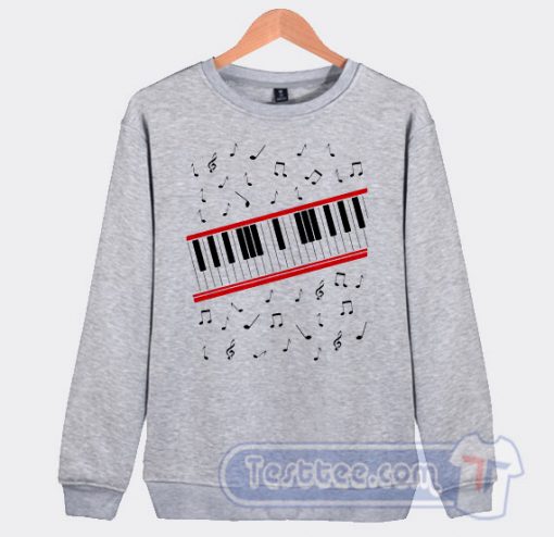 Cheap Michael Jackson Beat It Piano Sweatshirt
