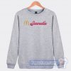Cheap McDonald's X Saweetie in Latest Celeb Meal Logo Sweatshirt