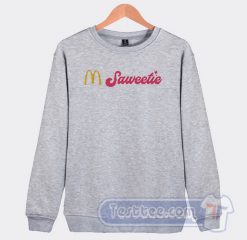 Cheap McDonald's X Saweetie in Latest Celeb Meal Logo Sweatshirt