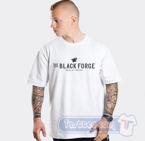 Cheap The Black Forge Conor McGregor Tees