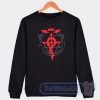 Cheap FullMetal Alchemist Brotherhood Flamel Cross Sweatshirt