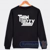 Cheap Thin Lizzy Heavy Rock Band Logo Sweatshirt
