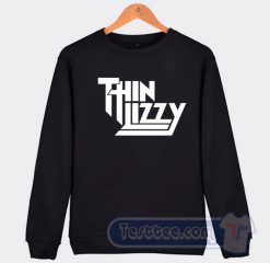 Cheap Thin Lizzy Heavy Rock Band Logo Sweatshirt