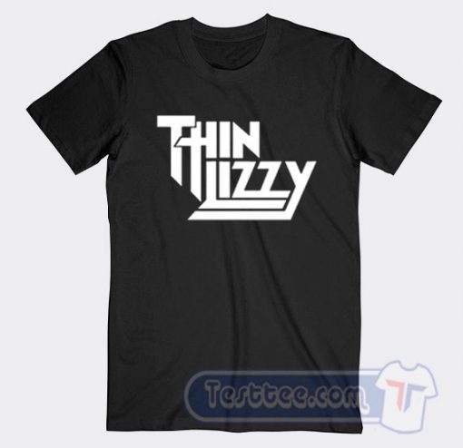 Cheap Thin Lizzy Heavy Rock Band Logo Tees