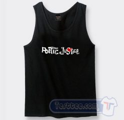 Cheap Poetic Justice Logo Tank Top