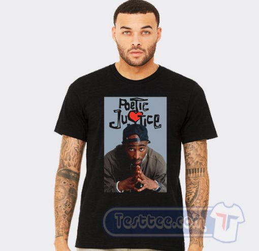 Cheap Tupac 2Pac Poetic Justice Tees