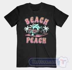 Cheap Beach Peach Tees