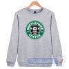Cheap BeetleJuice Starbucks Coffee Parody Sweatshirt