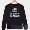 Cheap Big Dig Is Back In Town Sweatshirt