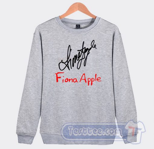 Cheap Fiona Apple Signed Sweatshirt
