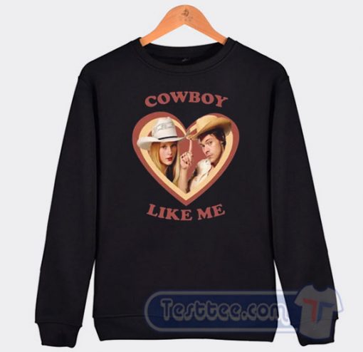 Cheap Harry Styles Taylor Swift Cowboy Like Me Sweatshirt