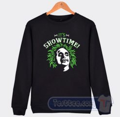 Cheap It's Show Time BeetleJuice Sweatshirt