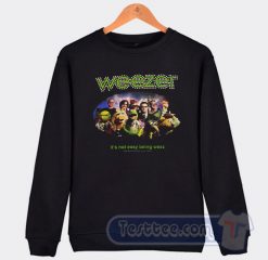 Cheap Kermit The Frog Muppets x Weezer Sweatshirt
