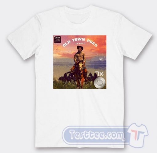 Cheap Lil Nas X Old Town Road Tees