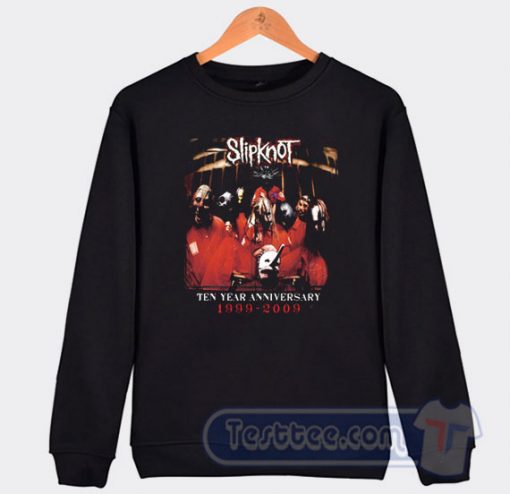 Cheap Slipknot 10th Anniversary Limited Edition Sweatshirt
