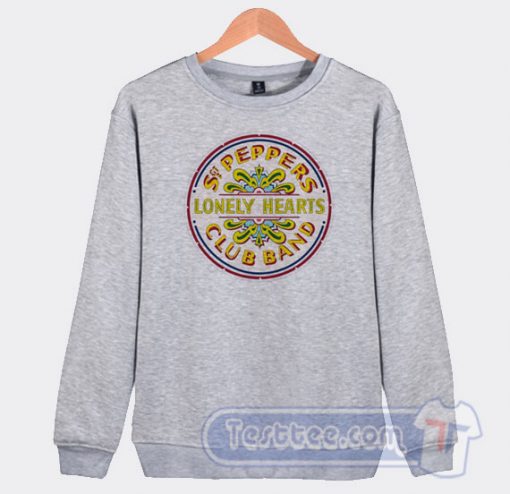 Cheap The Beatles Sgt Peppers Lonely Hearts Club Band Sweatshirt