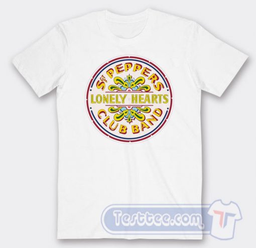 Cheap The Beatles Sgt Peppers Lonely Hearts Club Band Tees