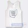 Cheap Worst State Ever Tank Top