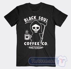 Cheap Black Soul Coffee Co Tees