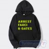 Cheap Arrest Fauci And Gates Hoodie