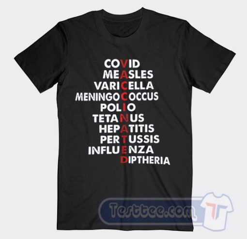 Cheap Covid Vaccinated All Disease Tees