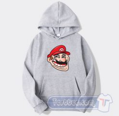 Cheap Mario Evil Face Hoodie