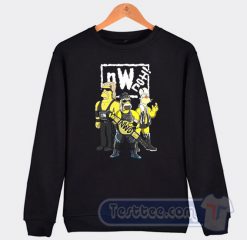 Cheap NWO Hulk Hogan Simpson Parody Sweatshirt