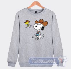 Cheap Pacsun Snoopy Cowboy Sweatshirt
