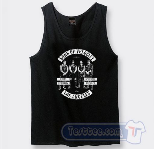 Cheap Sons Of Velocity Los Angeles Tank Top