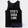 Cheap Tito's Soda Lime Tank Top