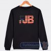 Cheap Vintage FJB American Flag Sweatshirt