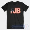 Cheap Vintage FJB American Flag Tees