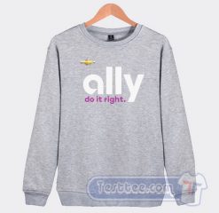 Cheap Denny Hamlin Ally Do It Right Sweatshirt