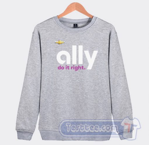 Cheap Denny Hamlin Ally Do It Right Sweatshirt