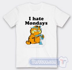 Cheap Garfield I Hate Mondays Tees