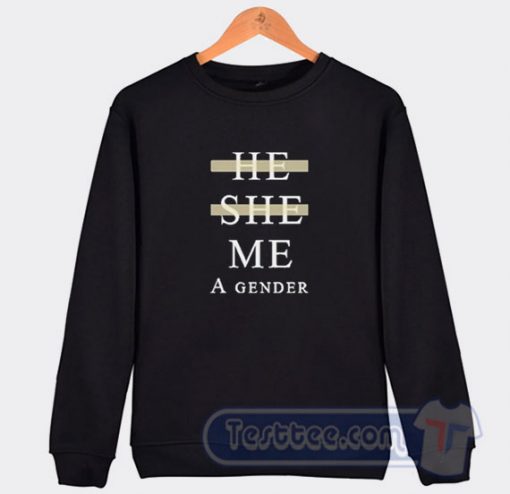 Cheap Kim Shin He She Me A Gender Sweatshirt