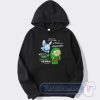 Cheap Rick And Morty Link And Navi Forever And Ever Hoodie