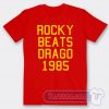 Cheap Rocky Beats Drago 1985 Tees