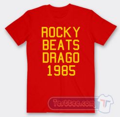 Cheap Rocky Beats Drago 1985 Tees