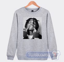 Cheap Smino Rapper Face Sweatshirt