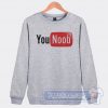 Cheap You Noob You Tube Parody Sweatshirt