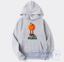 Cheap Orange Fruit Sneakers Atlanta Hoodie