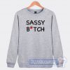 Cheap Sassy Bitch Lisa Simpson Sweatshirt
