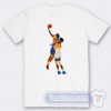 Cheap Wiggs Dunked On The T Wolves Tees